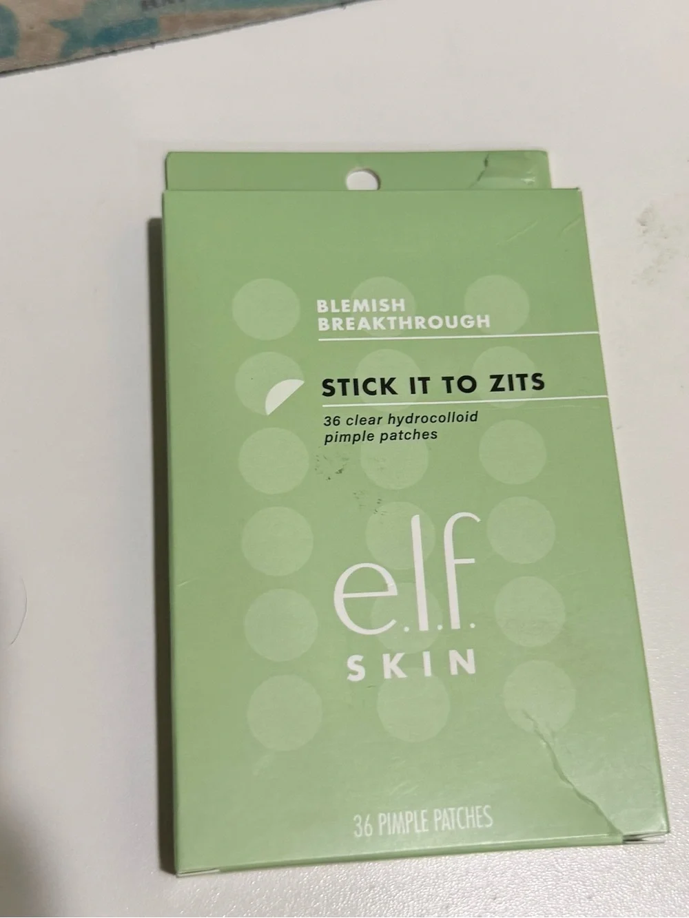 ELF clear hydrocolloid